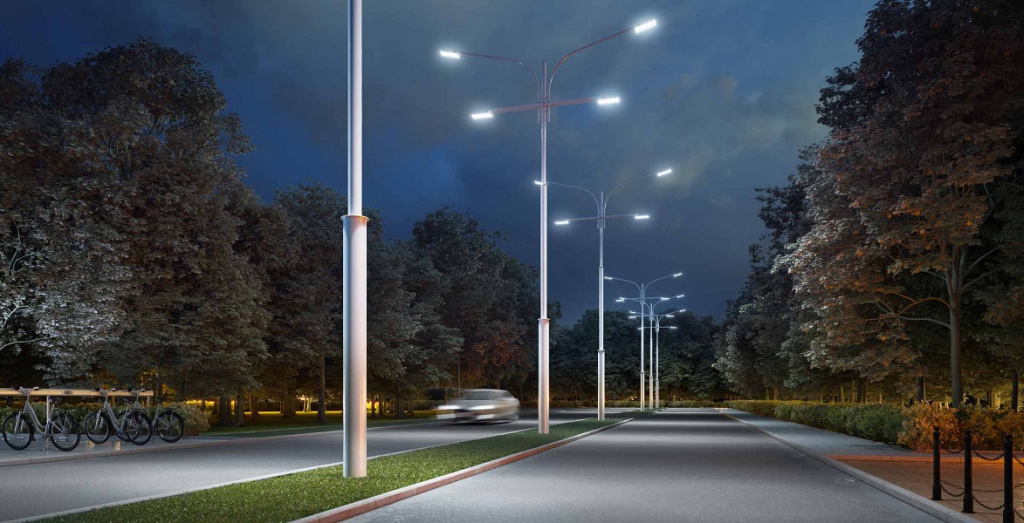 Консольный светодиодный светильник