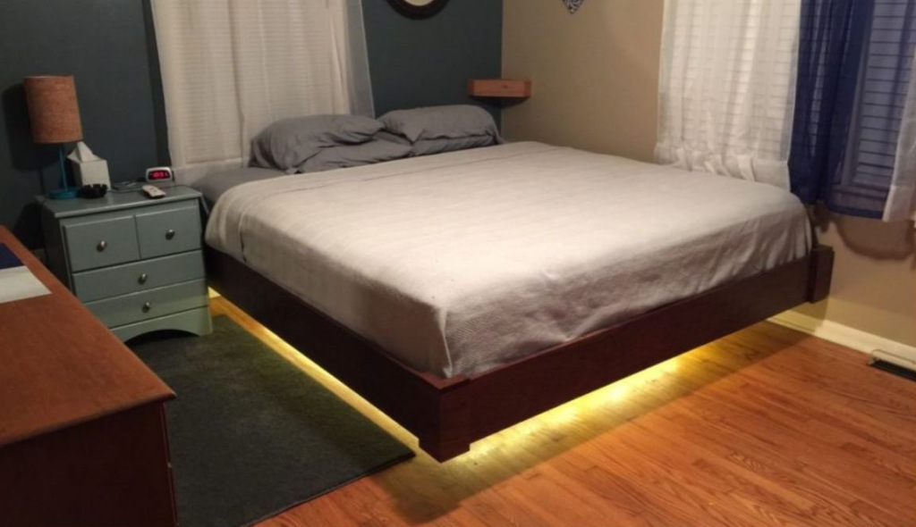 Светодиодная подсветка кровати