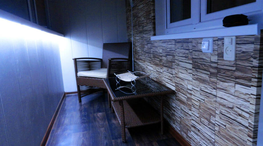 Светодиодная лента для балкона