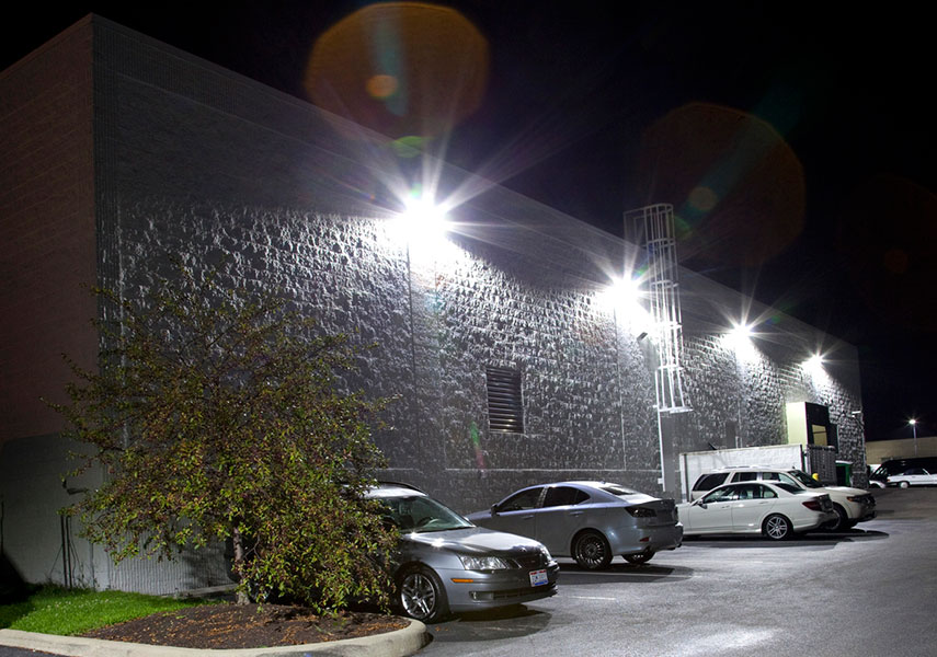 Охранное освещение территории