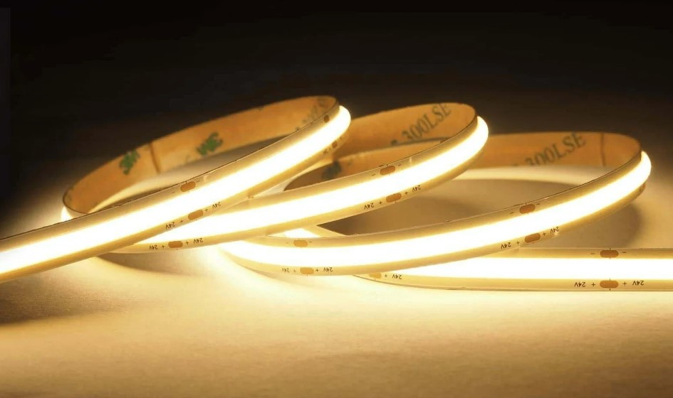 Как светит COB лента Как светит COB лента
