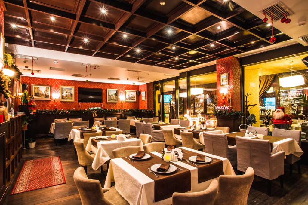 Свет в ресторане