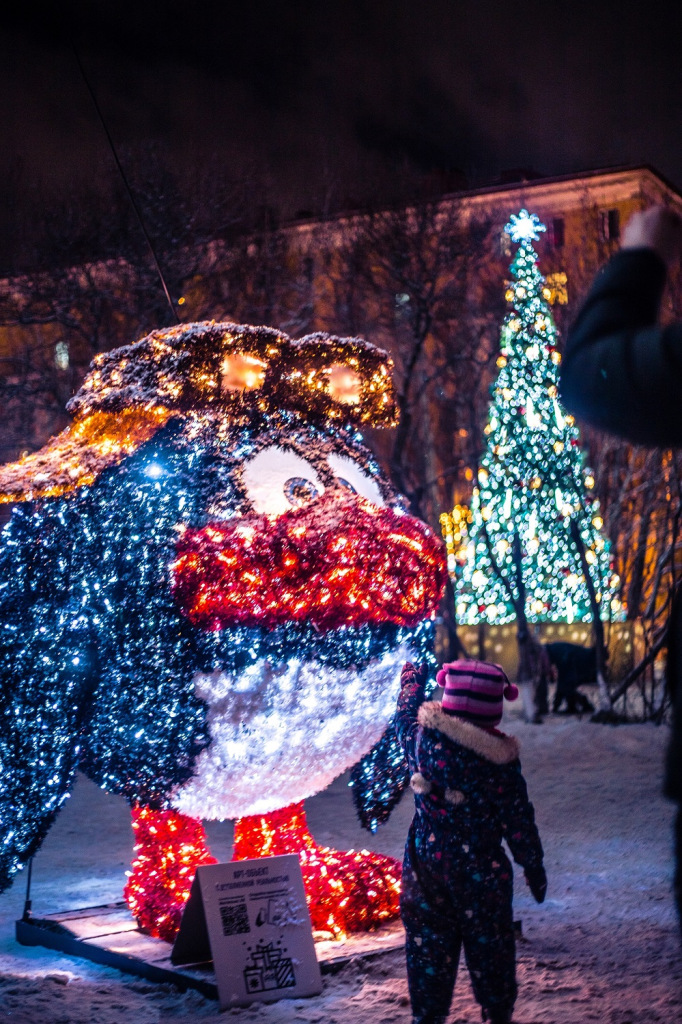 Светодиодные фигуры Смешарики