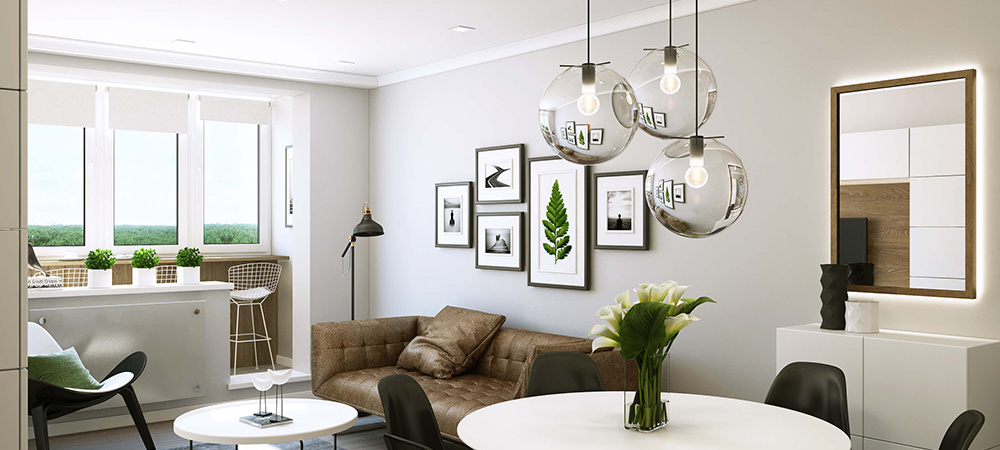 Подвесные светильники над журнальным столом Подвесные светильники над журнальным столом