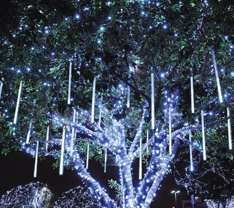 Светодиодные сосульки для деревьев Светодиодные сосульки для деревьев