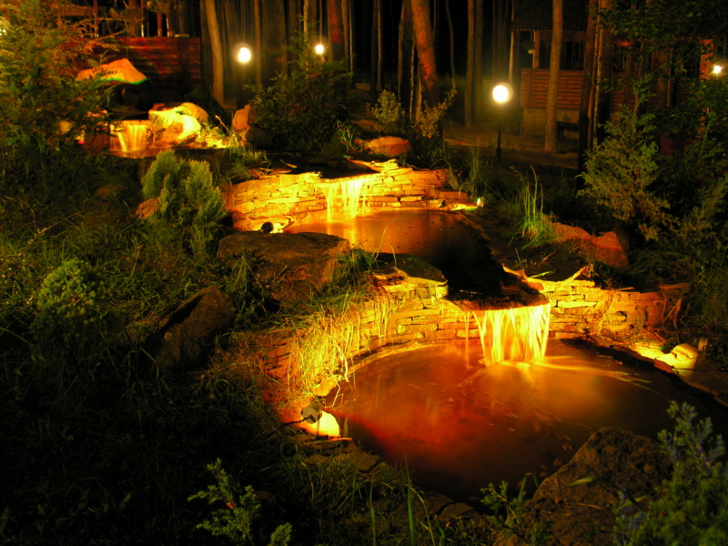 Освещение сада Освещение сада