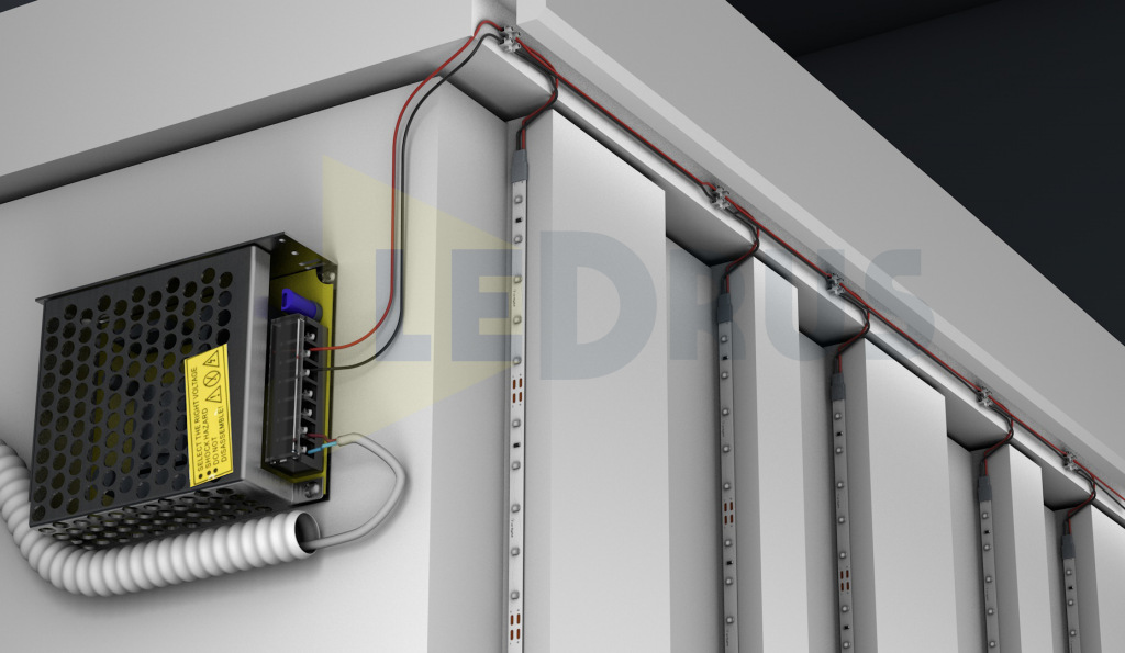 Способы подключения светодиодной ленты для дома