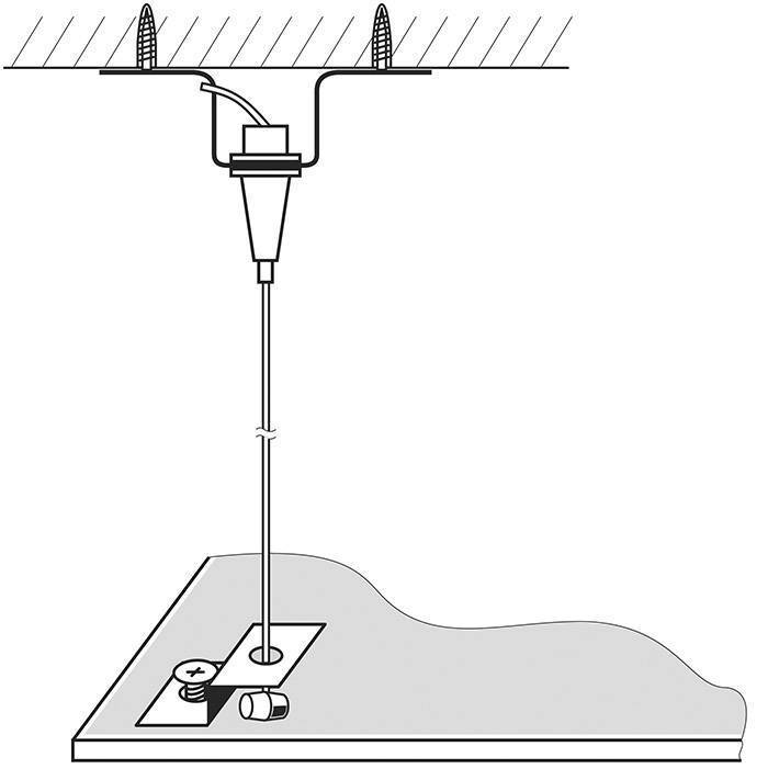 Подвесное крепление светодиодной панели Подвесное крепление светодиодной панели
