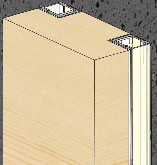 Как сделать рейки с подсветкой