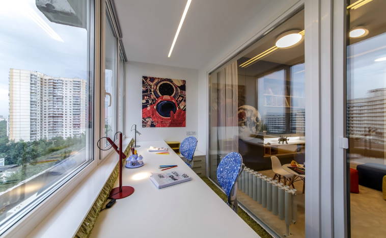 Линейные светильники для балкона