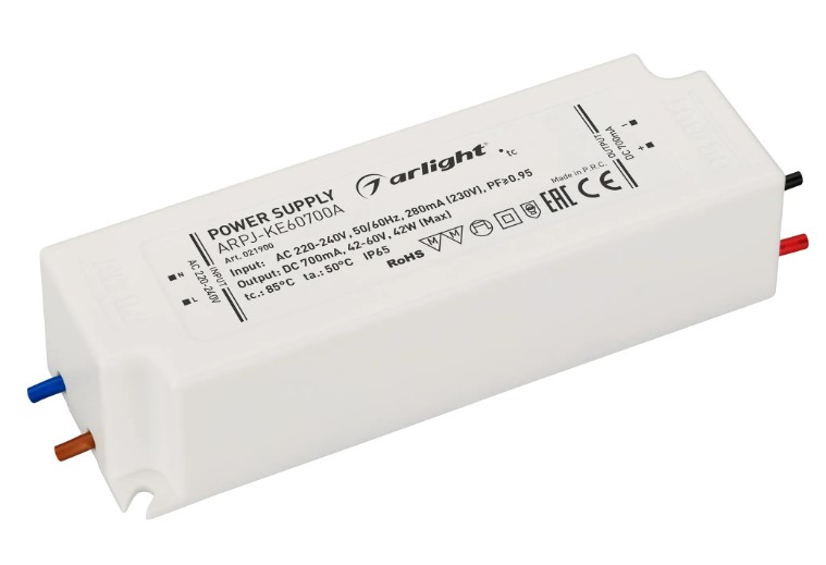 Блоки питания IP65 Блоки питания IP65