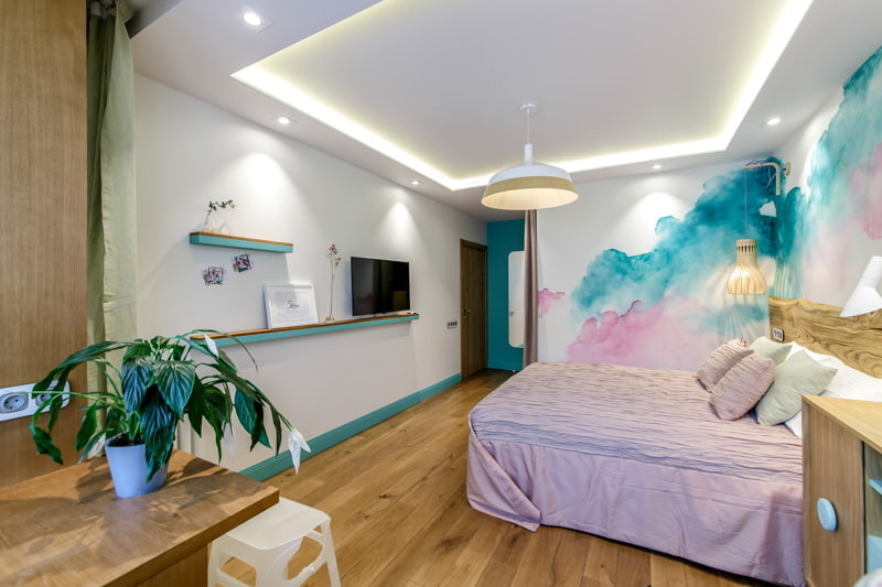 Зонирование освещения в спальне Зонирование освещения в спальне