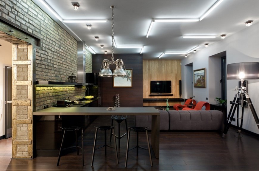 Широкие линейные светильники