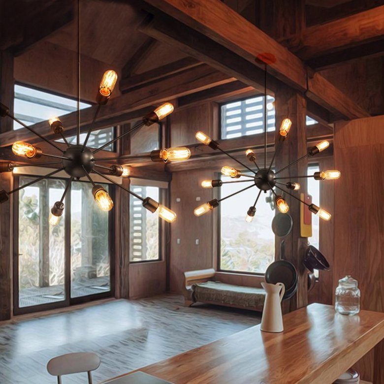 Подвесные светильники Фейерверк для второго света