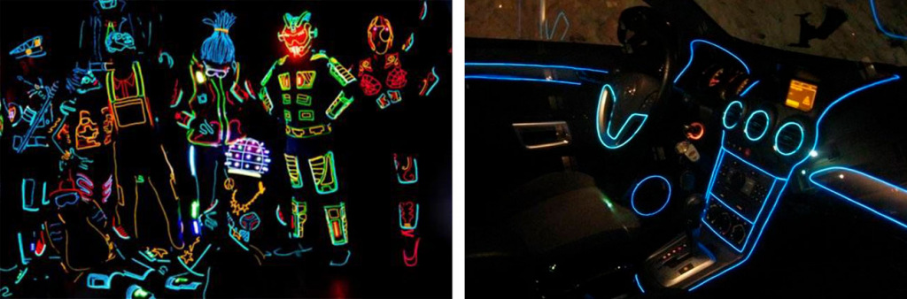 Гибкий неон примеры использования