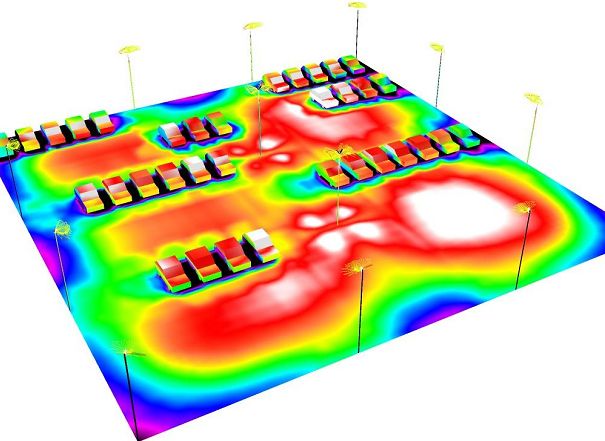 Пример расчета в Dialux