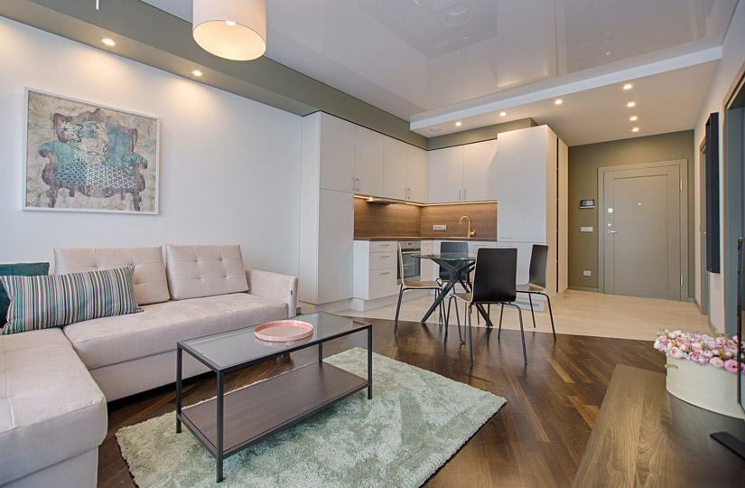 Умное освещение в гостиной